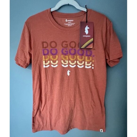 Cotopaxi Women’s Do Good Repeat Organic Cotton T-shirt In Mango. Size Small. NWT - Picture 6 of 6